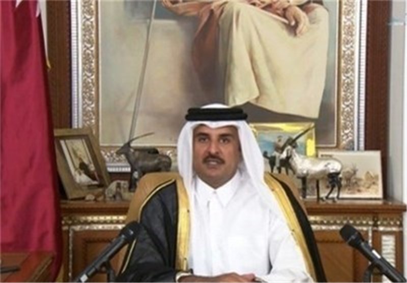 تماس تلفنی امیر قطر با رئیس‌جمهوری عراق