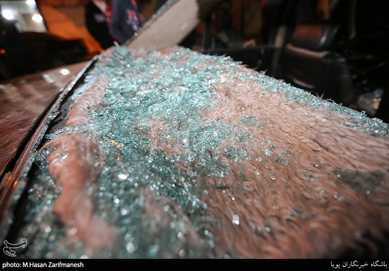 تخریب 18 خودرو توسط 9 شرور در شرق تهران