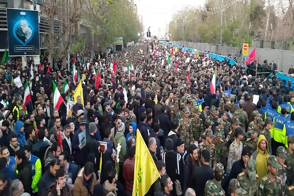 این بزرگترین مراسم تشییع بعد از رحلت امام خمینی است