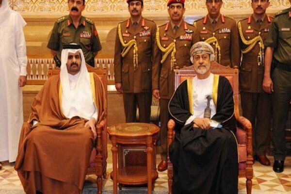 معاون امیر قطر با سلطان جدید عمان دیدار کرد