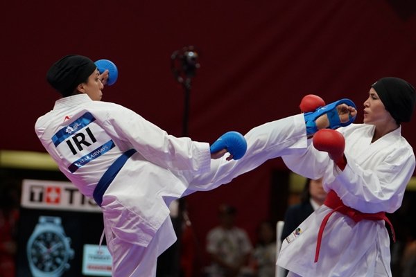 حجاب بانوان کاراته‌کا مسلمان برای المپیک تصویب شد